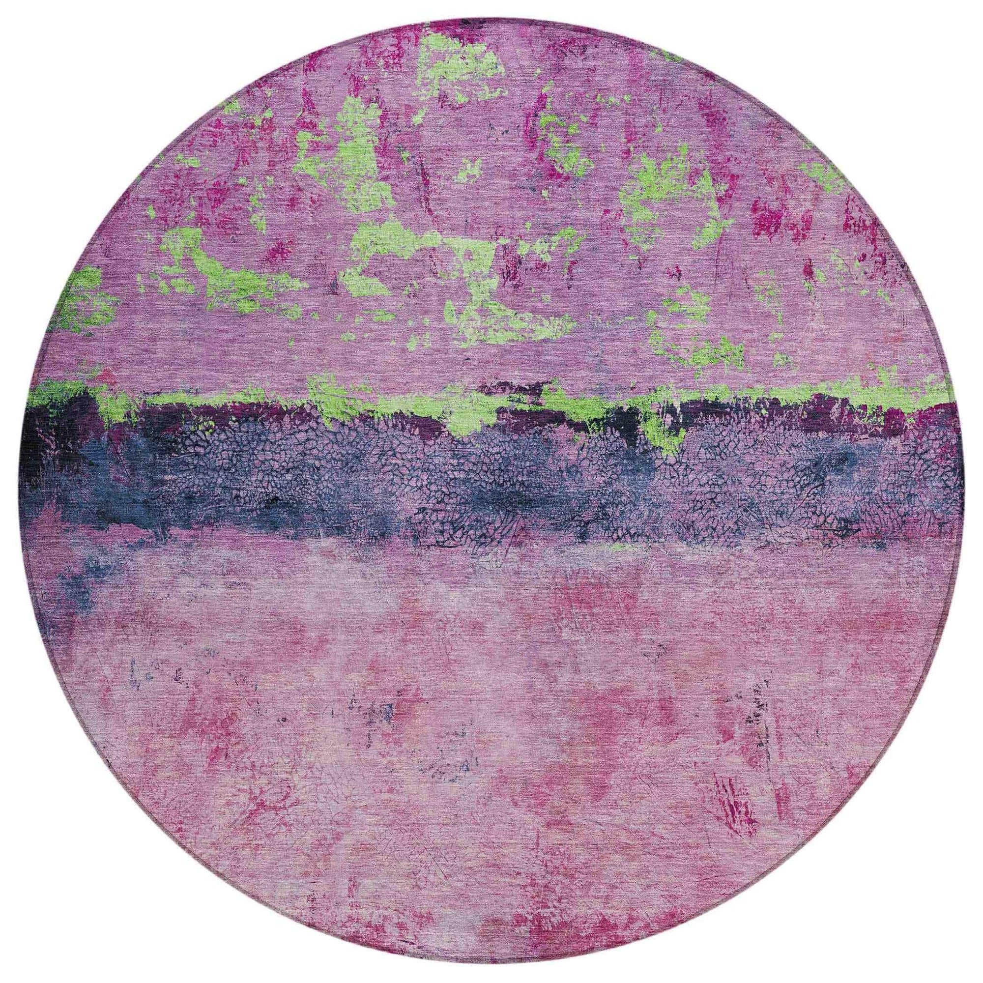 Addison Rugs Galaris Pink Washable Indoor-Outdoor Rug