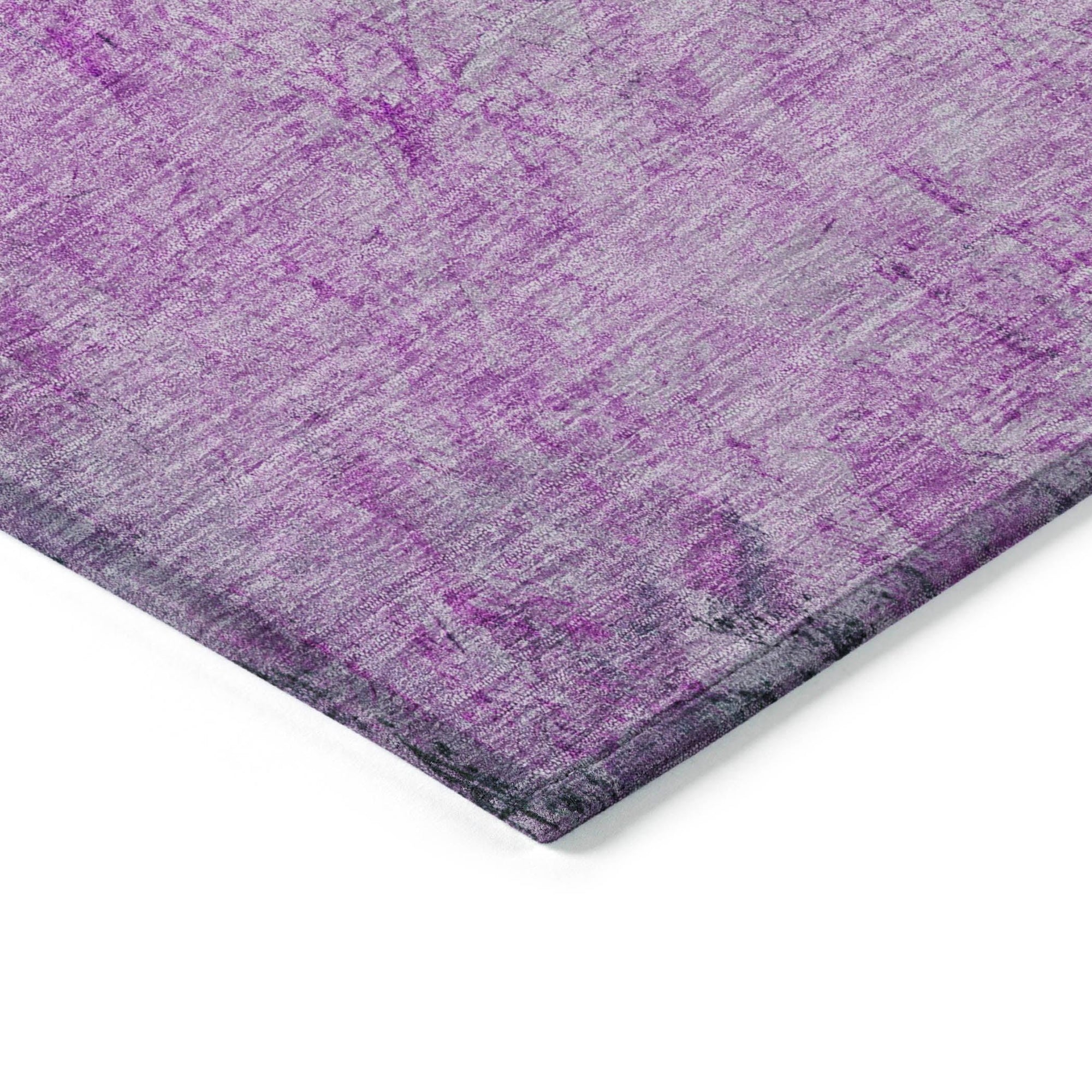 Addison Rugs Galaris Plum Washable Indoor-Outdoor Rug