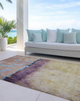 Addison Rugs Galaris Orange Washable Indoor-Outdoor Rug