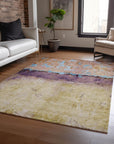 Addison Rugs Galaris Orange Washable Indoor-Outdoor Rug