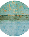 Addison Rugs Galaris Teal Washable Indoor-Outdoor Rug