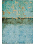 Addison Rugs Galaris Teal Washable Indoor-Outdoor Rug