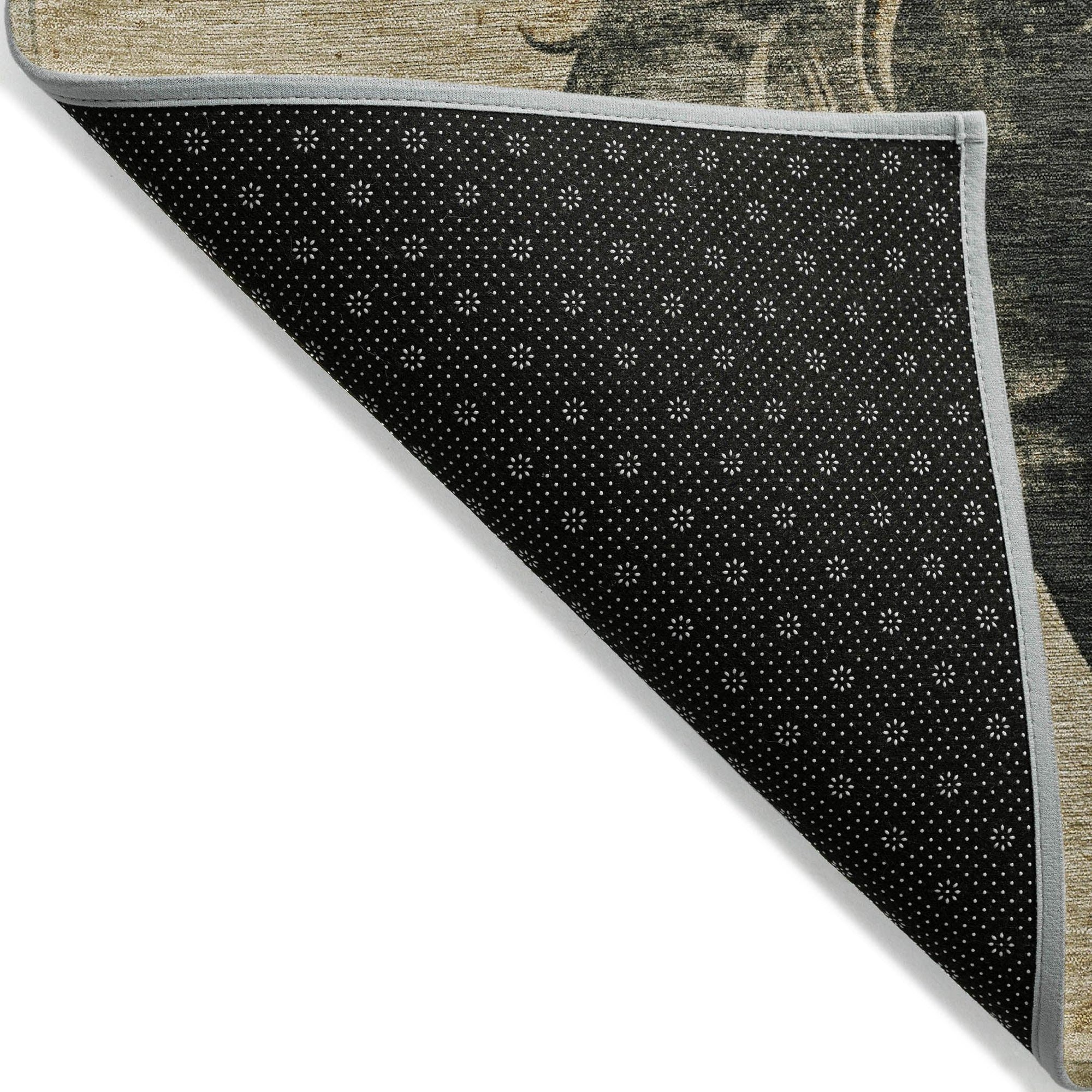 Addison Rugs Galas Brown Washable Indoor-Outdoor Rug
