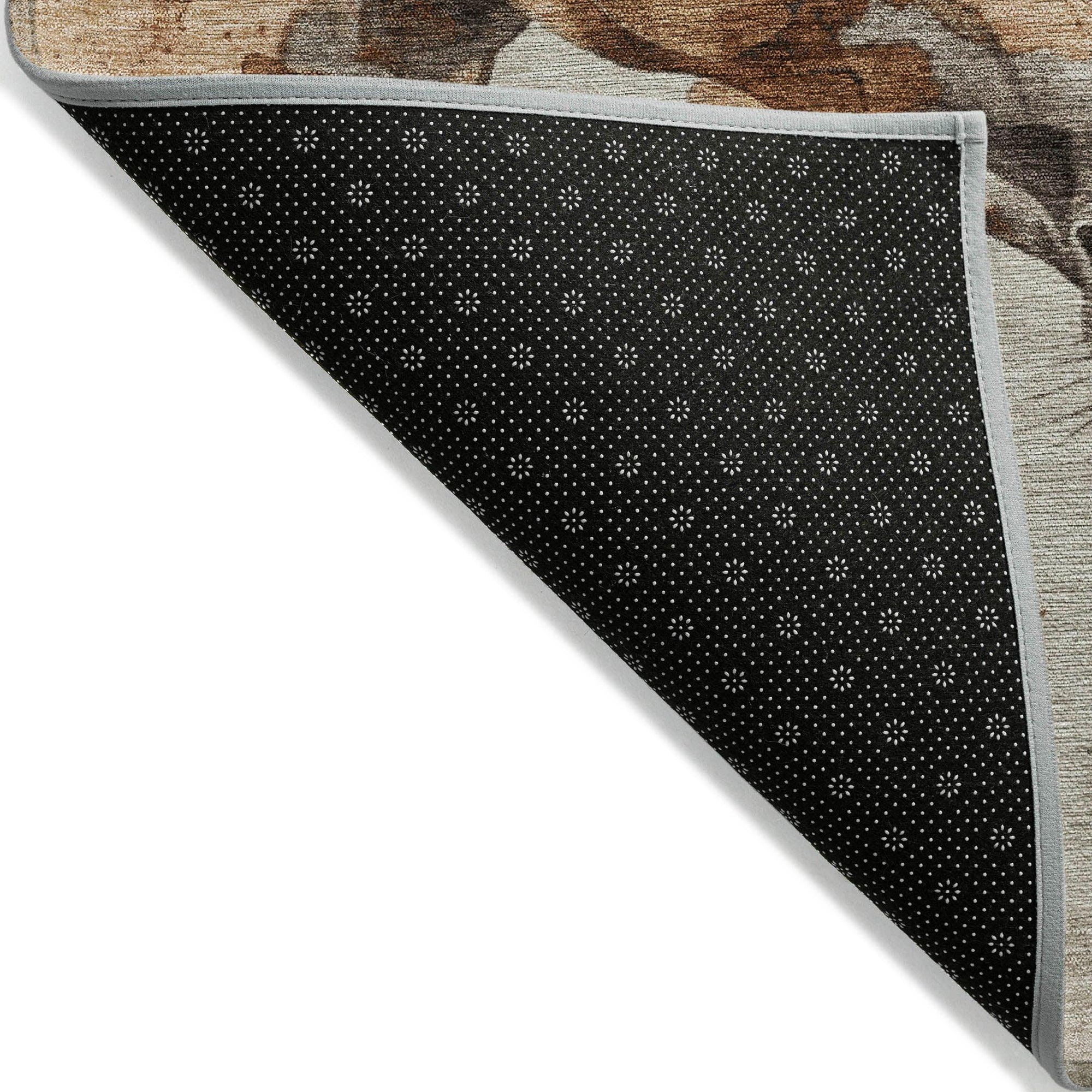 Addison Rugs Galion Brown Washable Indoor-Outdoor Rug