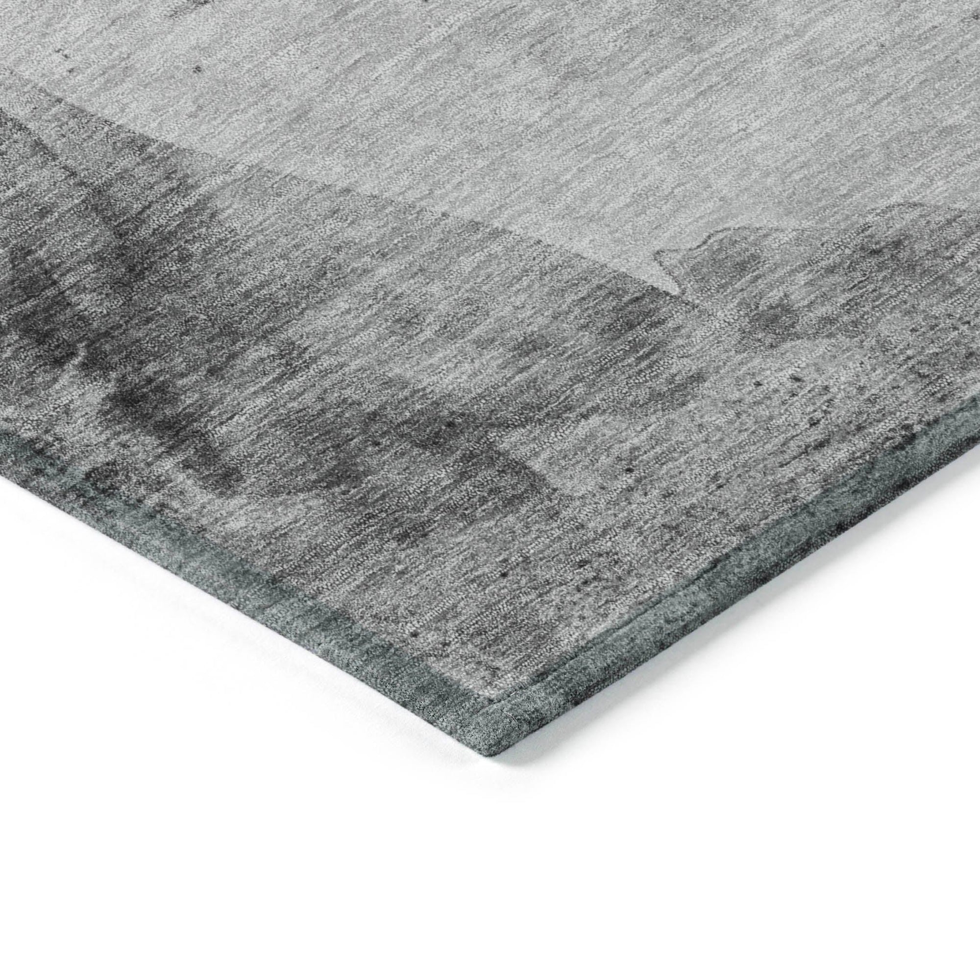 Addison Rugs Galion Gray Washable Indoor-Outdoor Rug