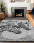 Addison Rugs Galion Gray Washable Indoor-Outdoor Rug