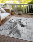 Addison Rugs Galira Gray Washable Indoor-Outdoor Rug