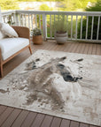 Addison Rugs Galira Ivory Washable Indoor-Outdoor Rug