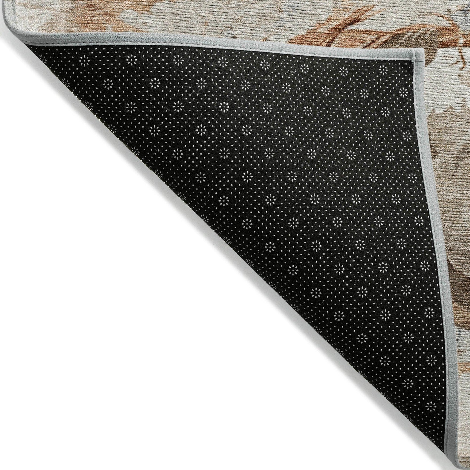 Addison Rugs Galius Brown Washable Indoor-Outdoor Rug