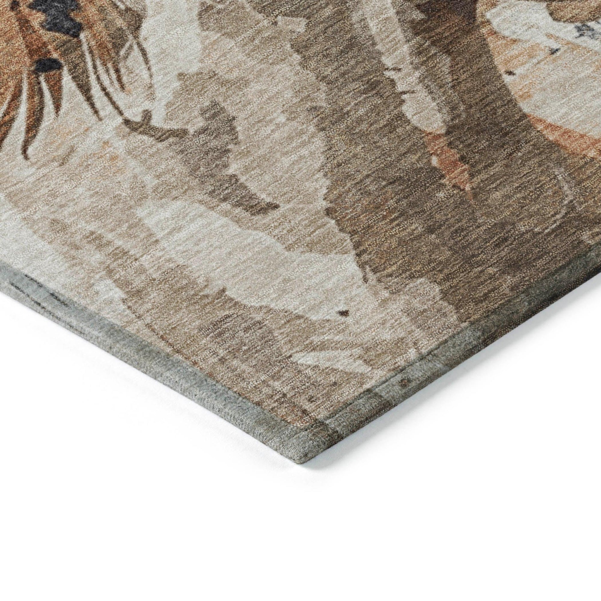 Addison Rugs Galius Brown Washable Indoor-Outdoor Rug