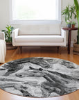 Addison Rugs Galius Gray Washable Indoor-Outdoor Rug