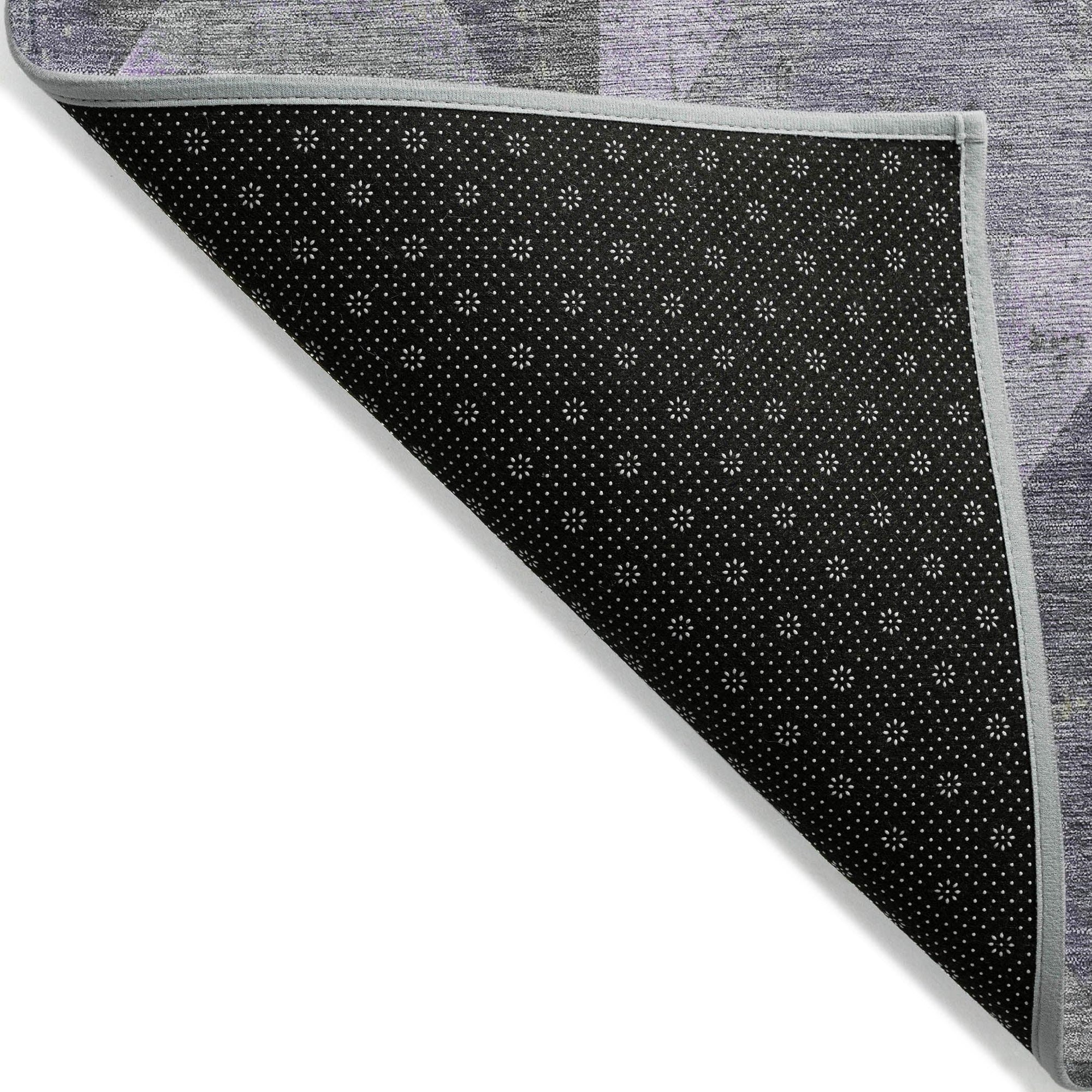 Addison Rugs Galon Lavender Washable Indoor-Outdoor Rug