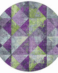 Addison Rugs Galon Purple Washable Indoor-Outdoor Rug
