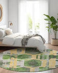 Addison Rugs Galor Green Washable Indoor-Outdoor Rug