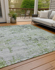 Addison Rugs Galora Aloe Washable Indoor-Outdoor Rug