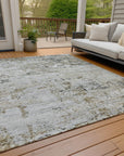 Addison Rugs Galora Brown Washable Indoor-Outdoor Rug