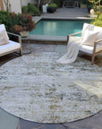 Addison Rugs Galora Brown Washable Indoor-Outdoor Rug