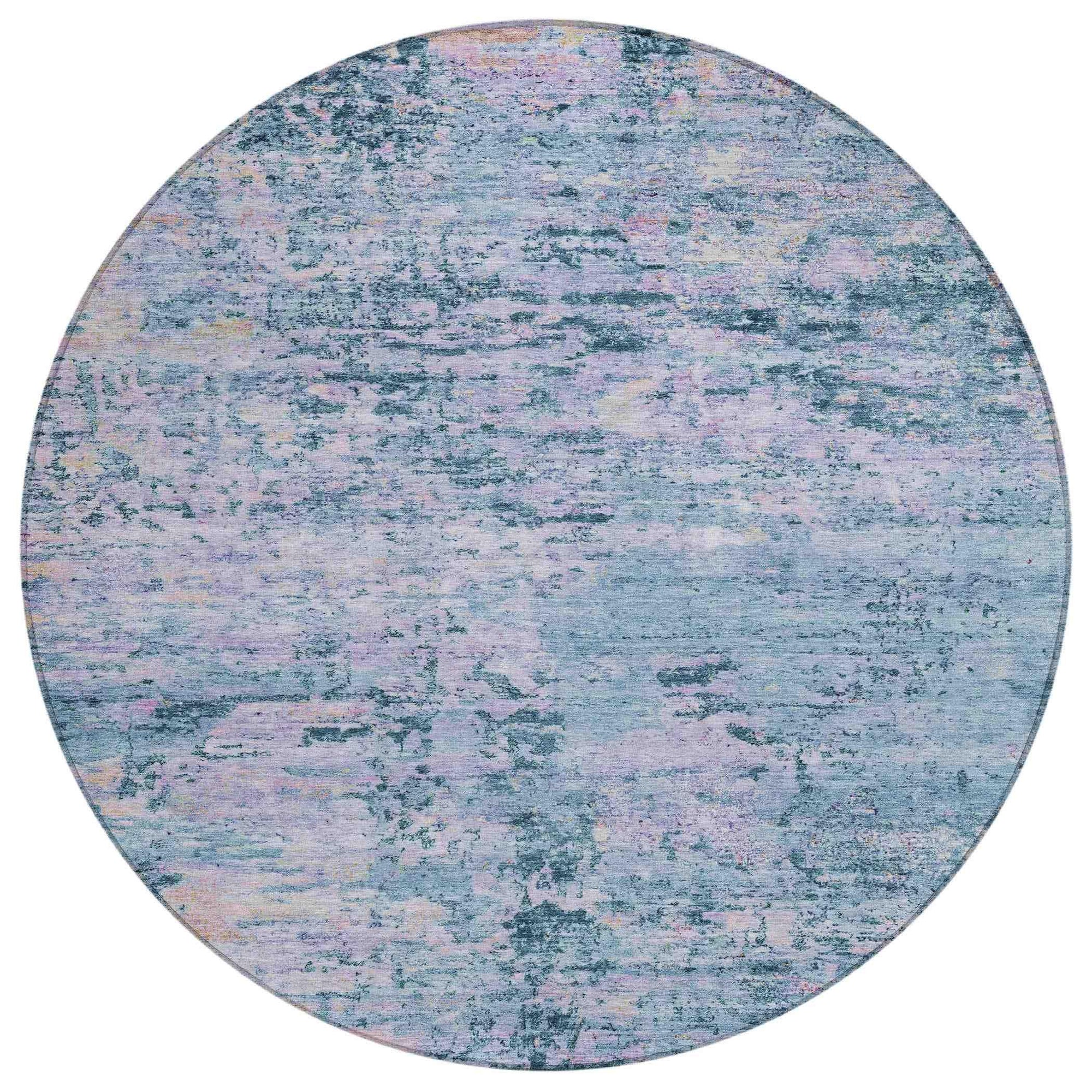 Addison Rugs Galora Blue Washable Indoor-Outdoor Rug