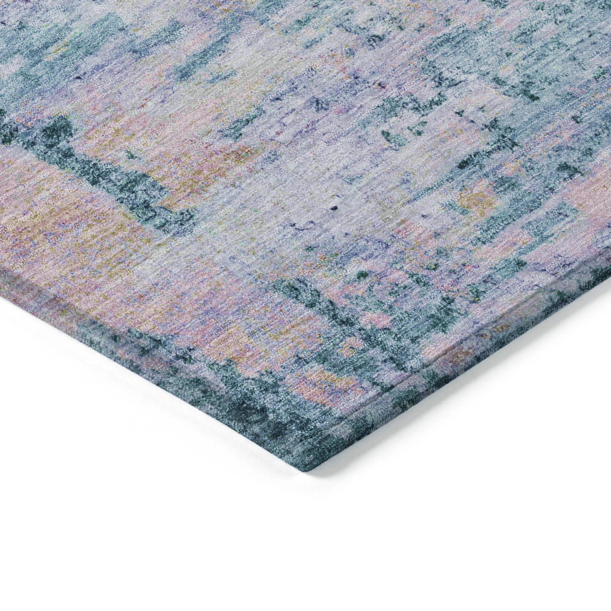 Addison Rugs Galora Blue Washable Indoor-Outdoor Rug