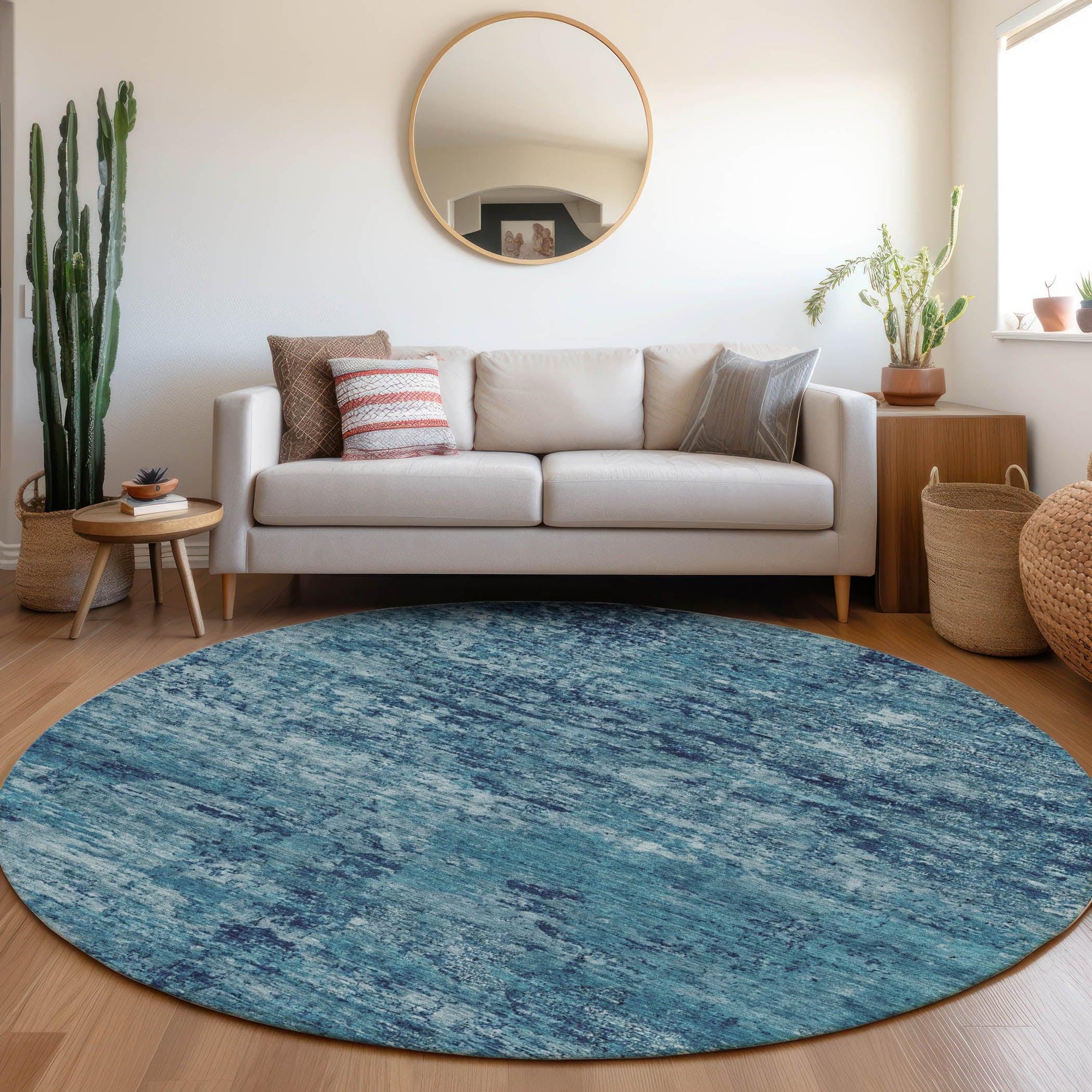 Addison Rugs Galora Denim Washable Indoor-Outdoor Rug