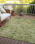 Addison Rugs Galora Green Washable Indoor-Outdoor Rug