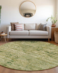 Addison Rugs Galora Green Washable Indoor-Outdoor Rug