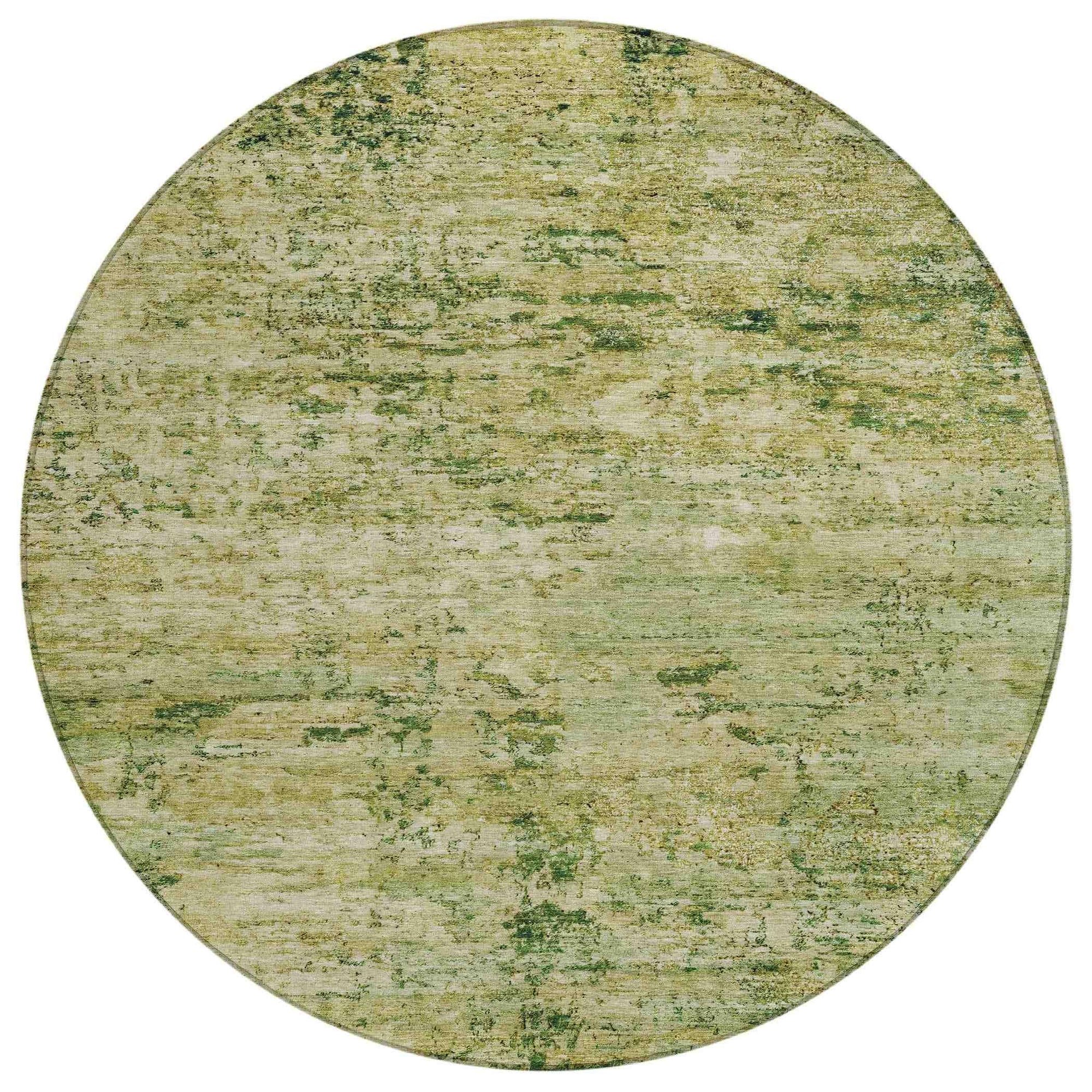 Addison Rugs Galora Green Washable Indoor-Outdoor Rug
