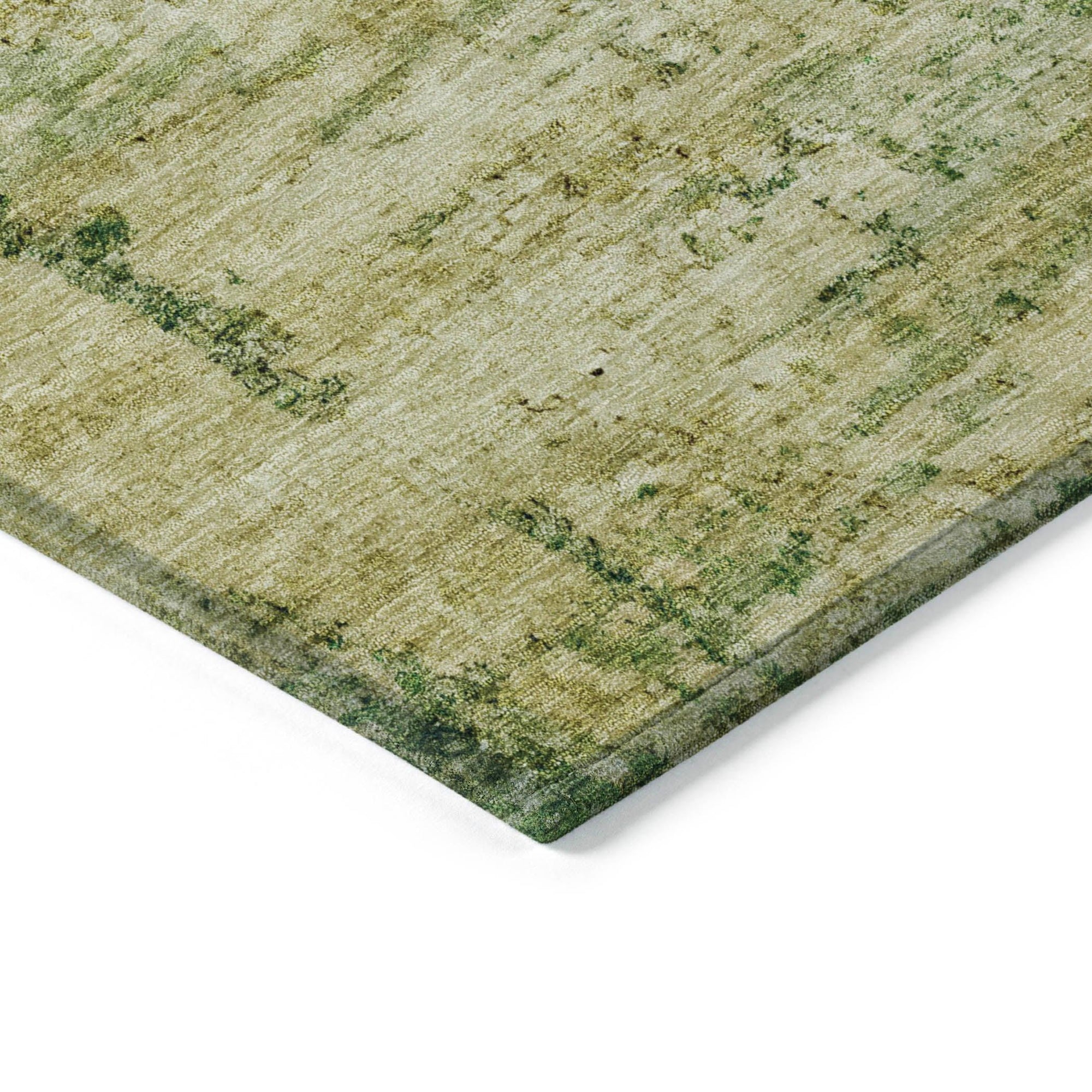 Addison Rugs Galora Green Washable Indoor-Outdoor Rug