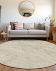 Addison Rugs Galora Ivory Washable Indoor-Outdoor Rug