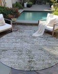 Addison Rugs Galora Gray Washable Indoor-Outdoor Rug