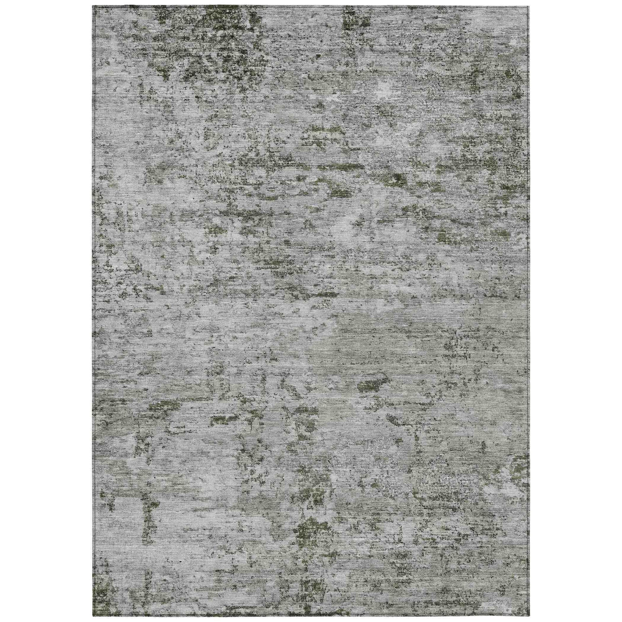 Addison Rugs Galora Gray Washable Indoor-Outdoor Rug