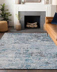 Addison Rugs Galora Sky Washable Indoor-Outdoor Rug