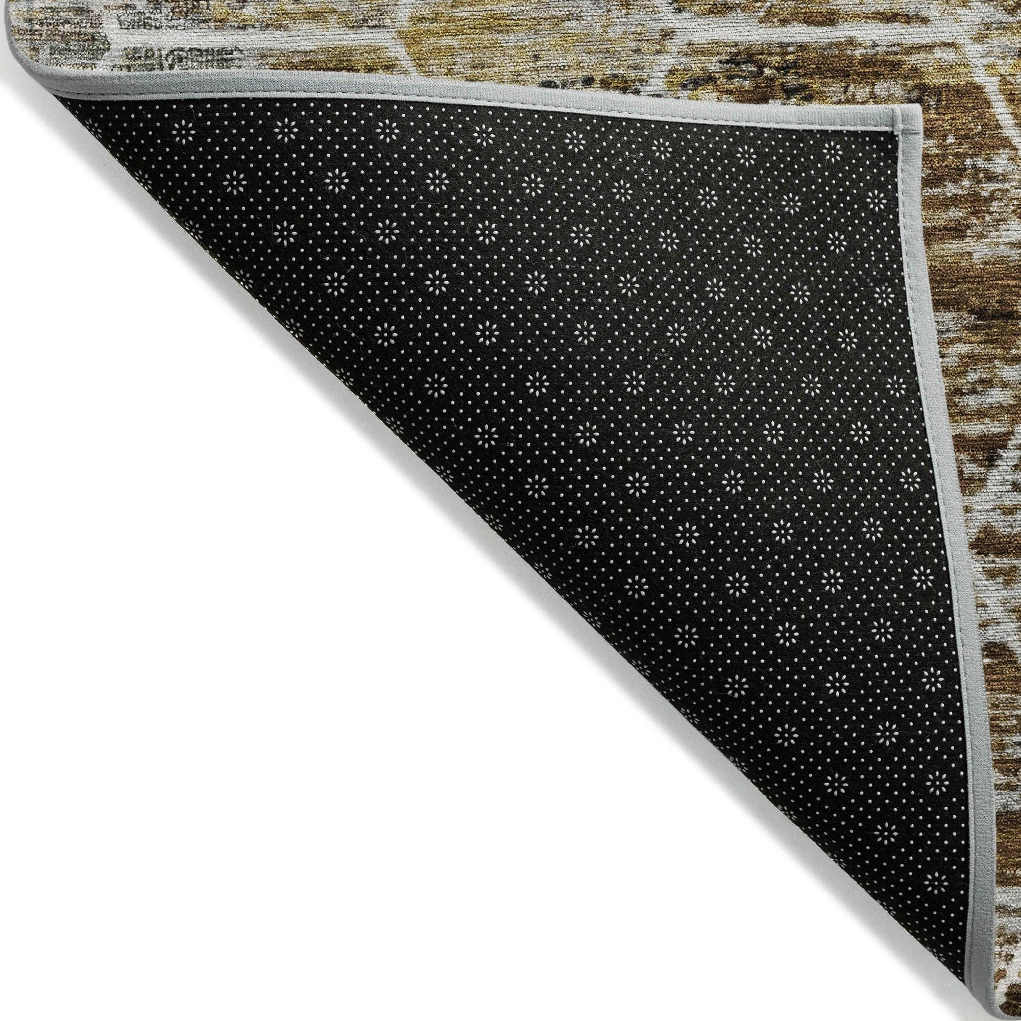 Addison Rugs Galyn Brown Washable Indoor-Outdoor Rug