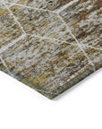 Addison Rugs Galyn Brown Washable Indoor-Outdoor Rug