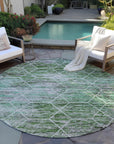 Addison Rugs Galyn Green Washable Indoor-Outdoor Rug