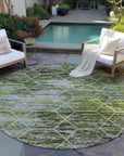 Addison Rugs Galyn Olive Washable Indoor-Outdoor Rug