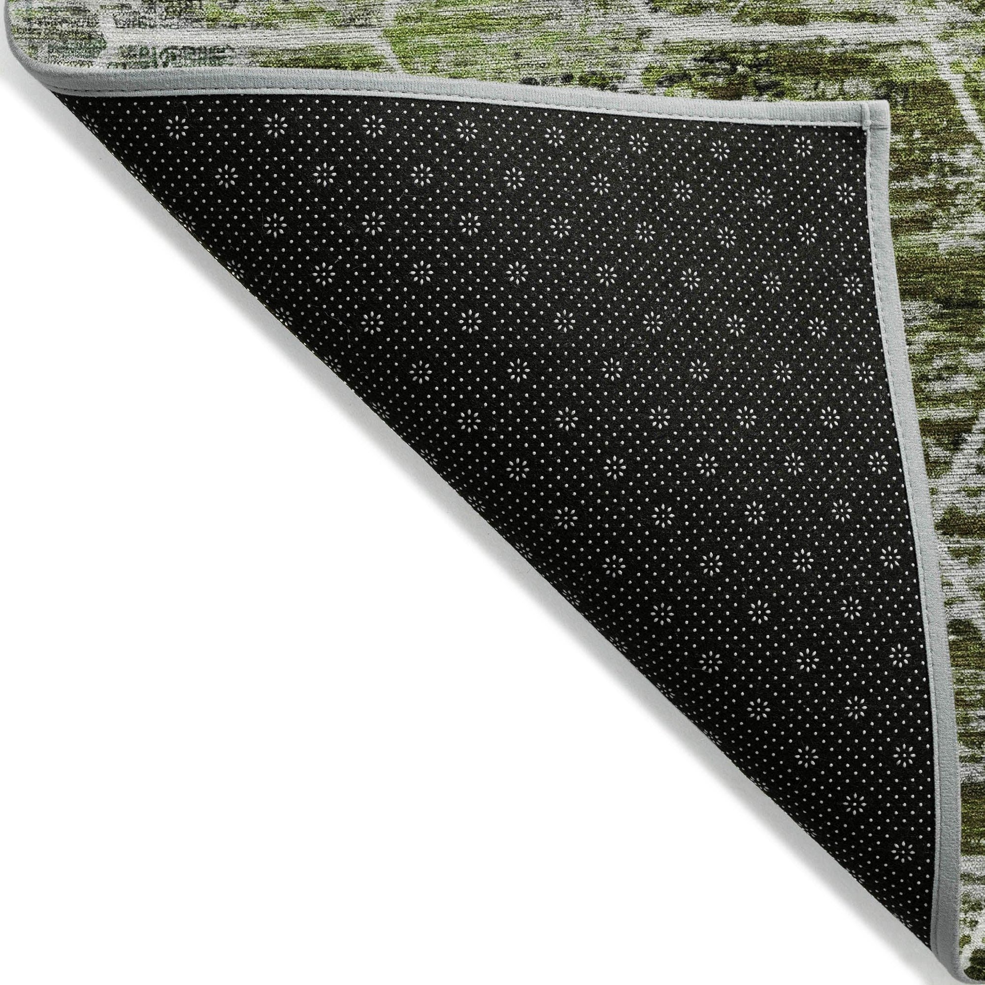 Addison Rugs Galyn Olive Washable Indoor-Outdoor Rug