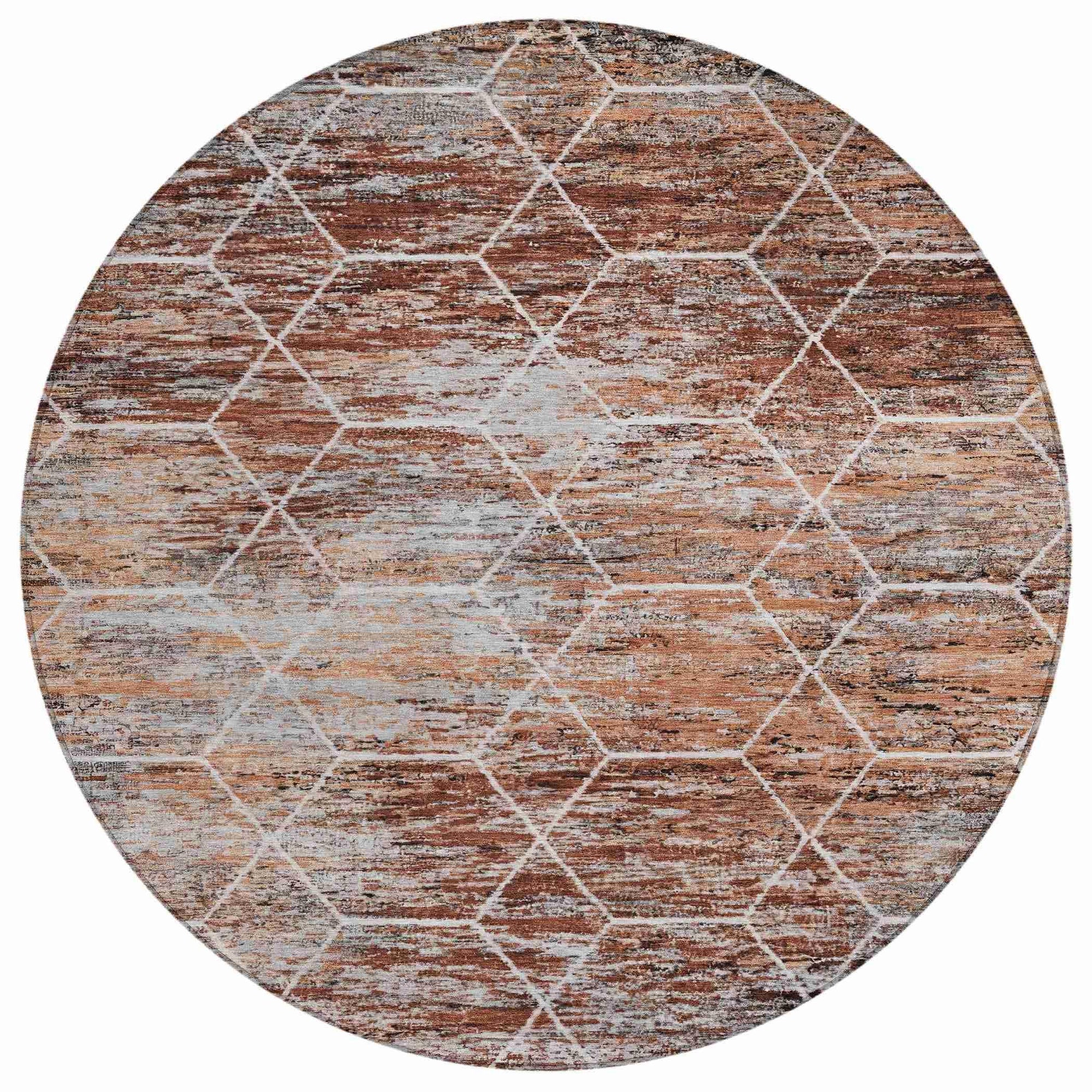 Addison Rugs Galyn Paprika Washable Indoor-Outdoor Rug