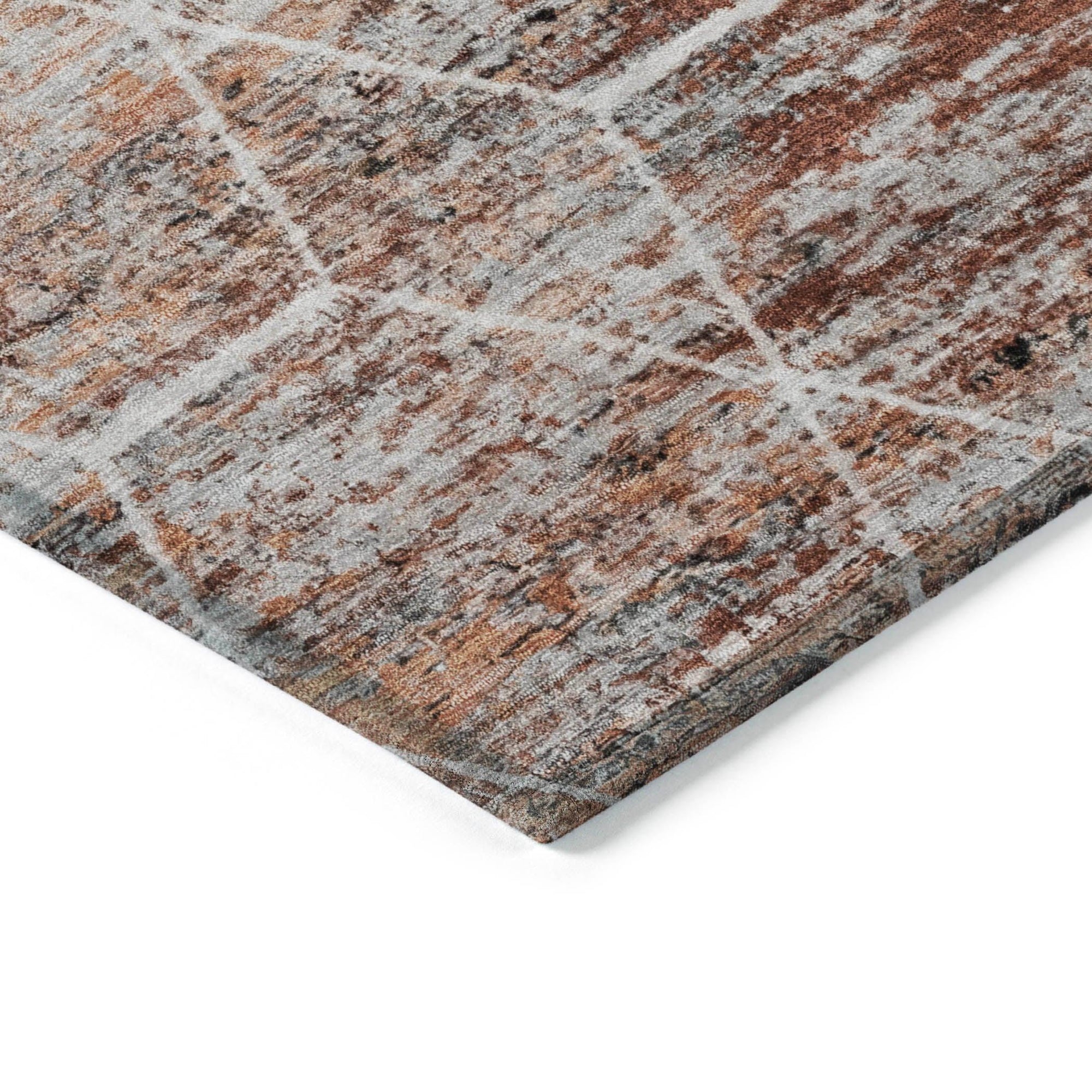 Addison Rugs Galyn Paprika Washable Indoor-Outdoor Rug