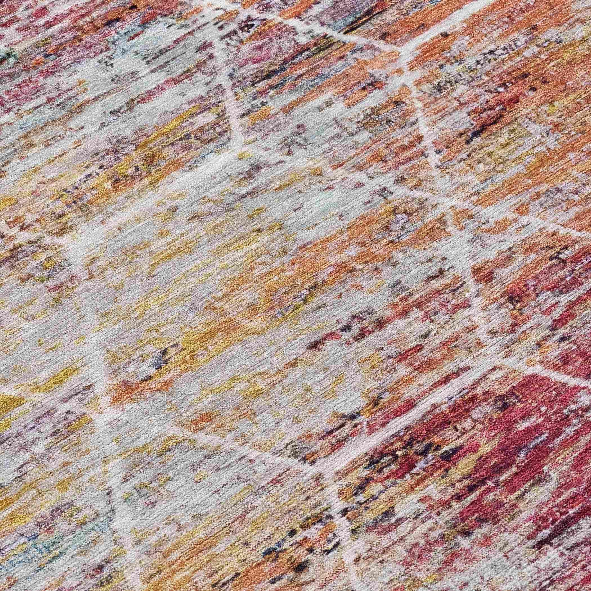 Addison Rugs Galyn Pink Washable Indoor-Outdoor Rug