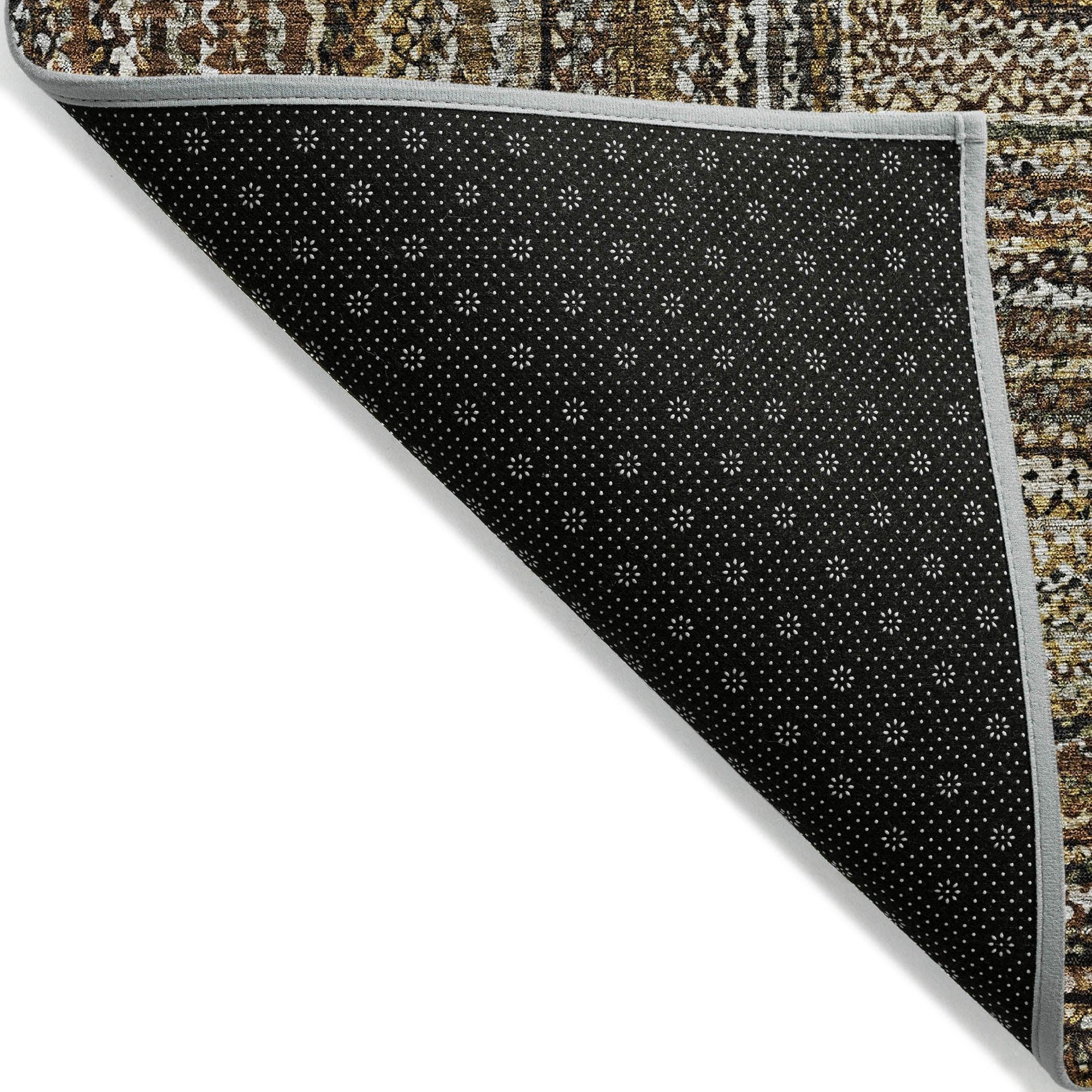 Addison Rugs Haelanor Brown Washable Indoor-Outdoor Rug