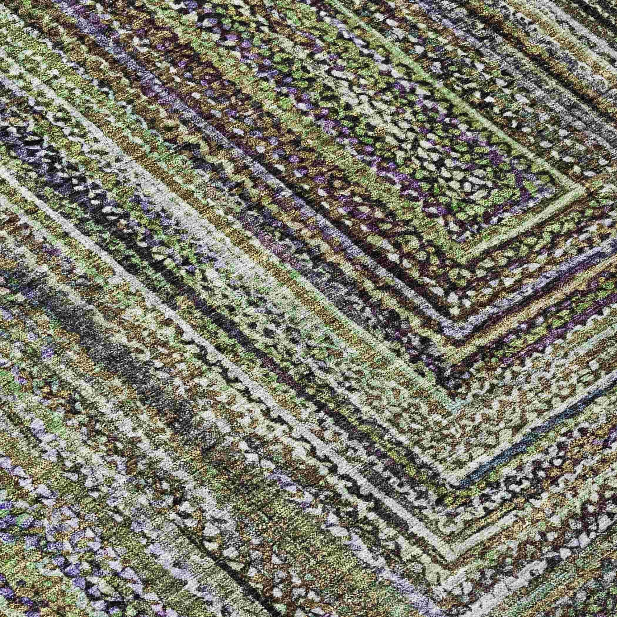 Addison Rugs Haelanor Green Washable Indoor-Outdoor Rug