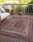 Addison Rugs Haelanor Paprika Washable Indoor-Outdoor Rug