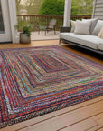 Addison Rugs Haelanor Paprika Washable Indoor-Outdoor Rug