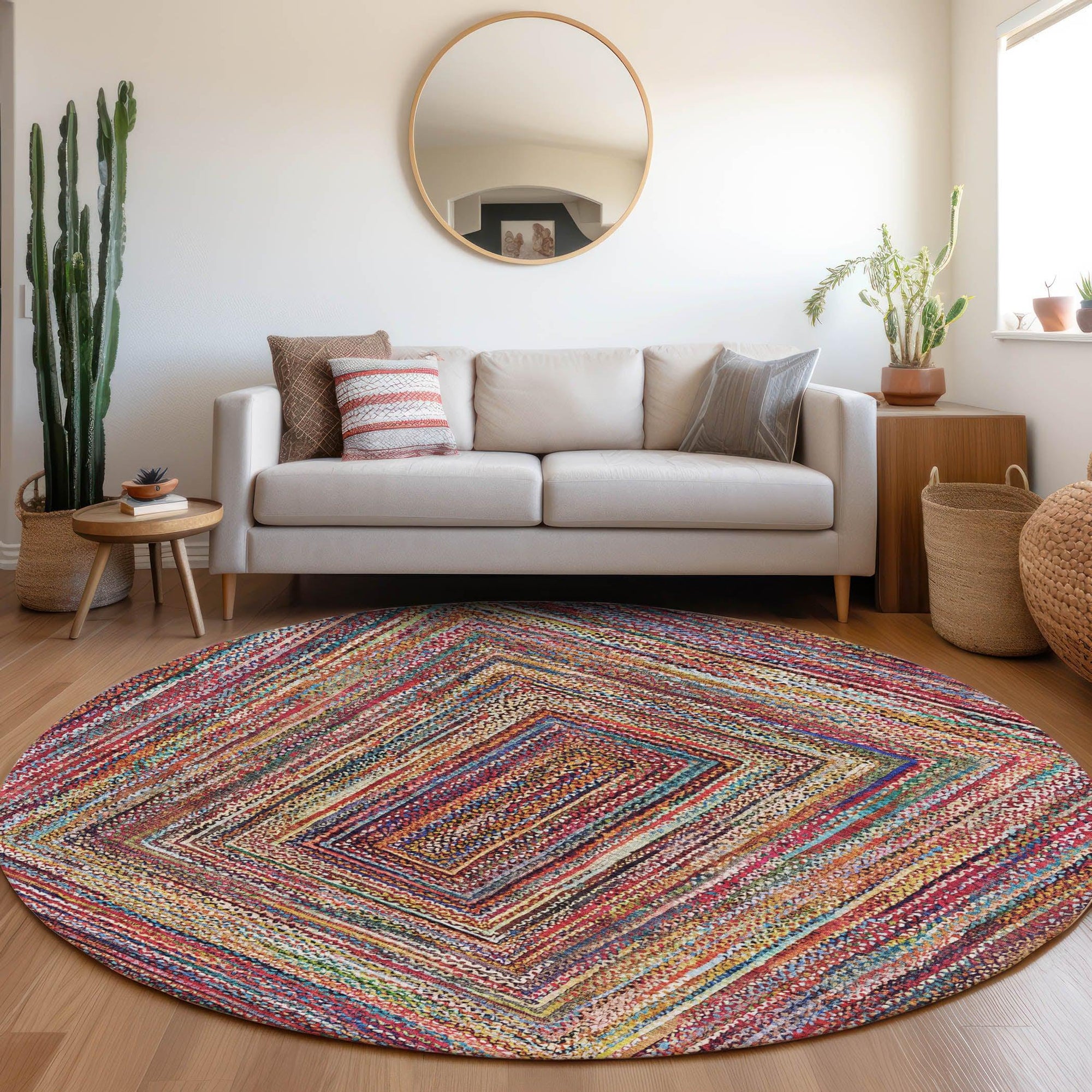 Addison Rugs Haelanor Paprika Washable Indoor-Outdoor Rug