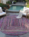 Addison Rugs Haelanor Pink Washable Indoor-Outdoor Rug