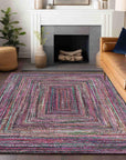 Addison Rugs Haelanor Pink Washable Indoor-Outdoor Rug