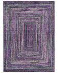Addison Rugs Haelanor Purple Washable Indoor-Outdoor Rug