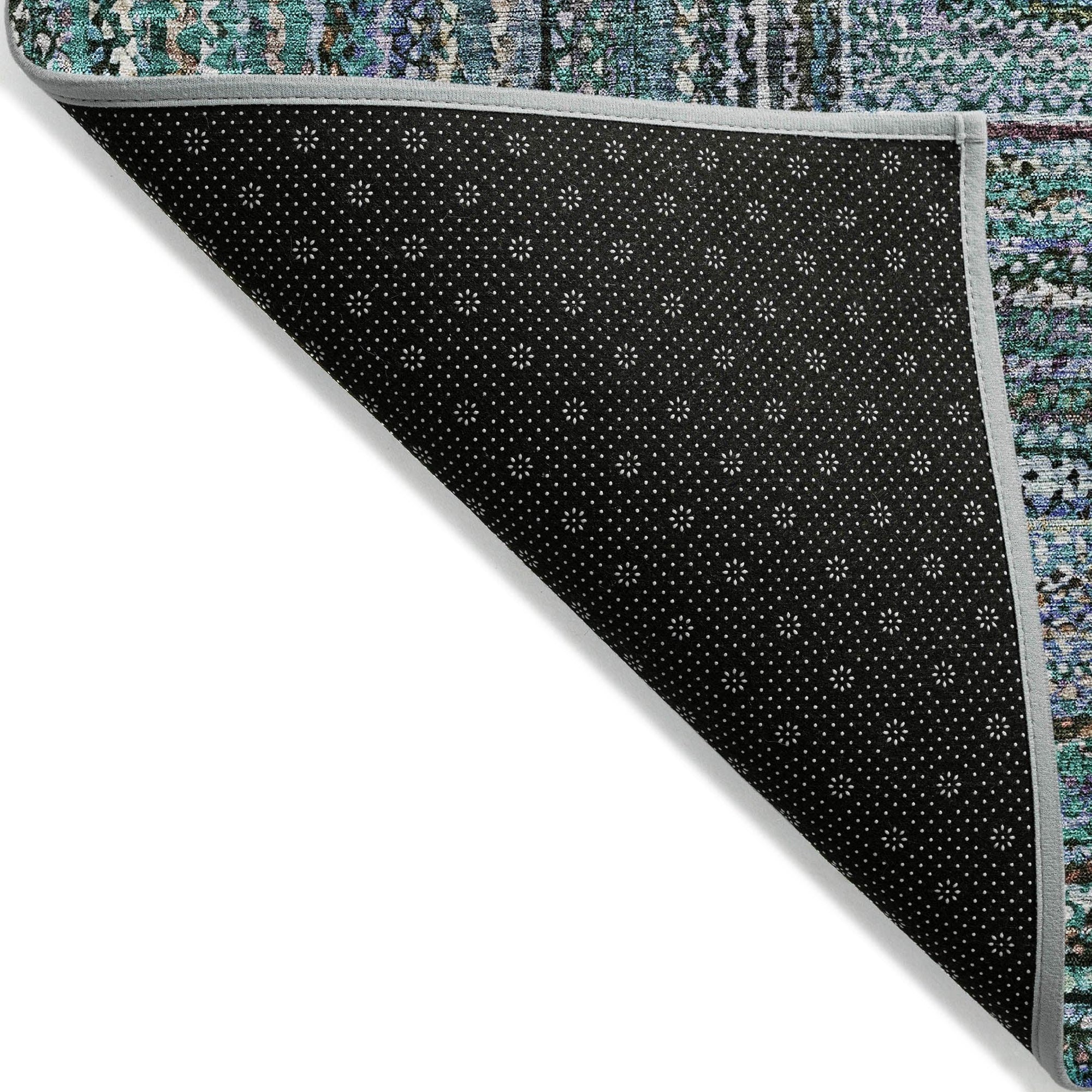 Addison Rugs Haelanor Teal Washable Indoor-Outdoor Rug