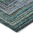 Addison Rugs Haelanor Teal Washable Indoor-Outdoor Rug